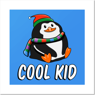 Cool Kid Cute Penguin Posters and Art